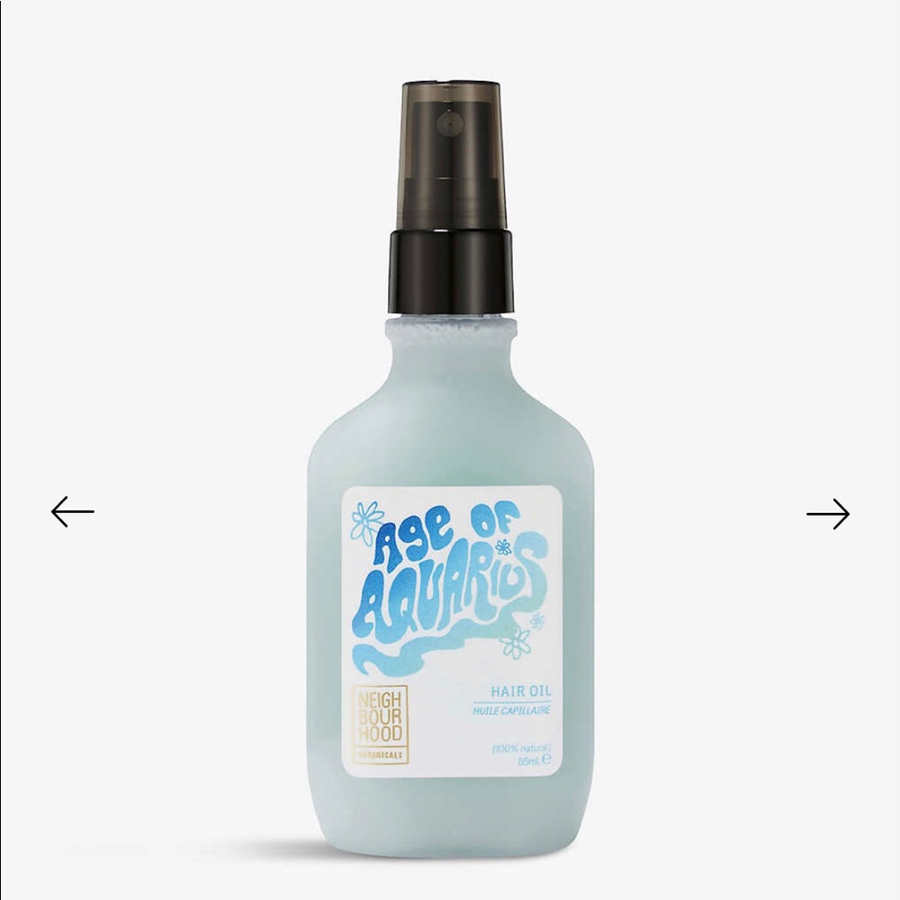 Age Of Aquarius Hair Oil 100% Natural 85ml, NEW